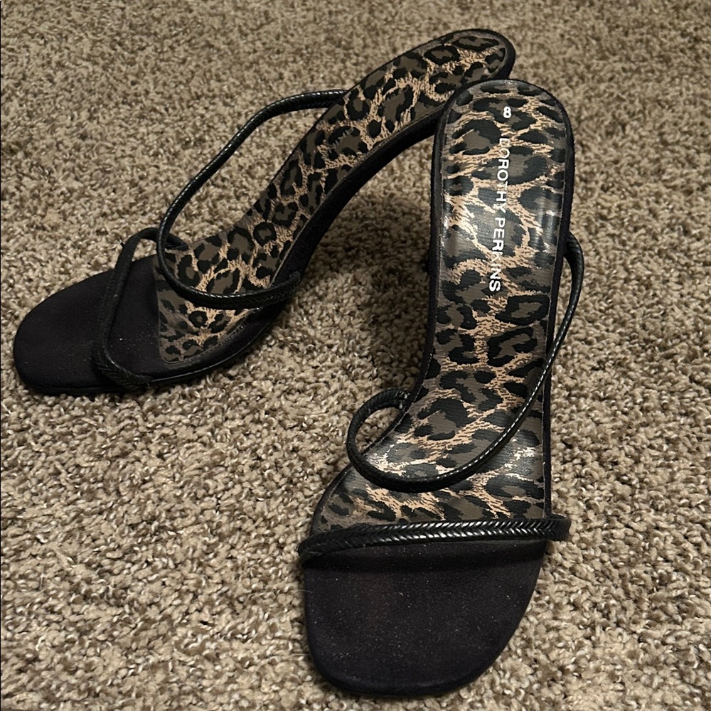 Dorothy Perkins - London vintage strappy woven heel